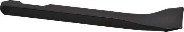 Value Collection - 1-3/8" Head Width, 7" OAL, 1/2" Shank Diam, Angle Chisel - Round Shank, Steel - Exact Industrial Supply