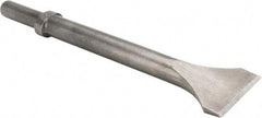 Made in USA - 2" Head Width, 12" OAL, Scaling Chisel - Round Drive, Round Shank, Alloy Steel - Exact Industrial Supply