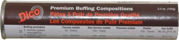 Dico - 1/4 Lb Jeweler's Rouge Compound - Red, Use on Gold, Precious Metals & Silver - Exact Industrial Supply