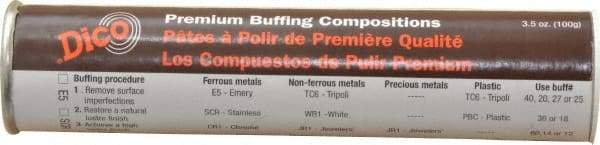 Dico - 1/4 Lb White Rouge Compound - White, Use on Ferrous Metals & Non-Ferrous Metals - Exact Industrial Supply