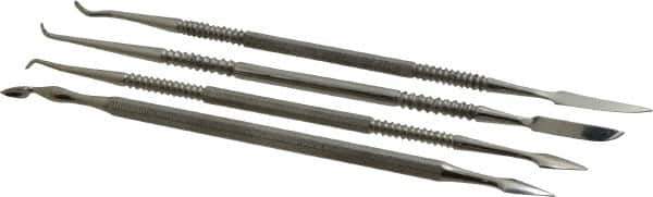 Value Collection - 4 Piece Carver Set - Stainless Steel - Exact Industrial Supply