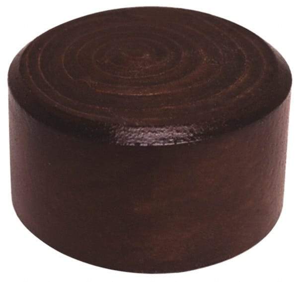Vaughan Bushnell - 1-1/4" Face Diam, Grade Medium Soft, Hammer Tip/Face - Rawhide - Exact Industrial Supply