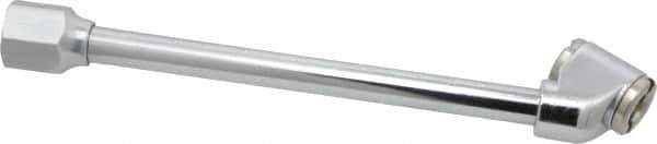 Acme - Closed Check Brass Air Chuck Extension - Dual Foot Chuck, 1/4 FPT - Exact Industrial Supply