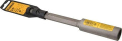 DeWALT - 3/4" Head Width, 10" OAL, 1" Shank Diam, Rod Driver Chisel - Spline Drive, Spline Shank, Steel - Exact Industrial Supply