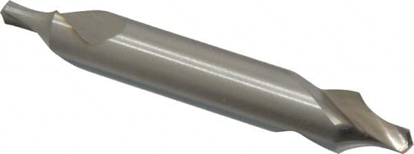 Walter-Titex - Metric Radius Cut 60° Incl Angle High Speed Steel Combo Drill & Countersink - Exact Industrial Supply