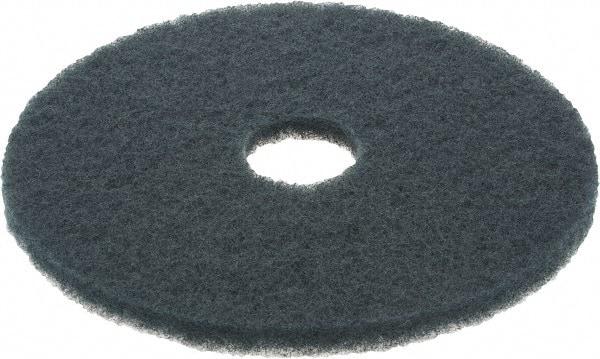 3M - Scrubbing Pad - 17" Machine, Blue Pad, Nylon & Polyester - Exact Industrial Supply