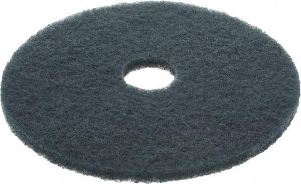 3M - Scrubbing Pad - 18" Machine, Blue Pad, Nylon & Polyester - Exact Industrial Supply