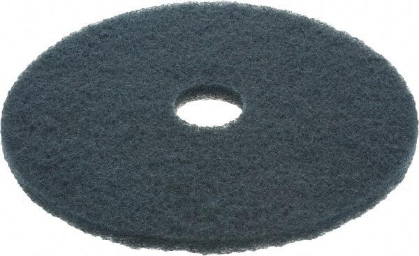 3M - Scrubbing Pad - 19" Machine, Blue Pad, Nylon & Polyester - Exact Industrial Supply