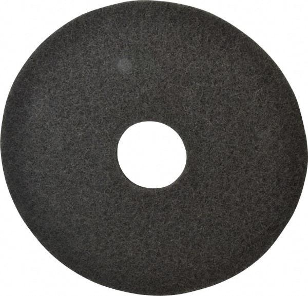 3M - Stripping Pad - 14" Machine, Black Pad, Nylon & Polyester - Exact Industrial Supply
