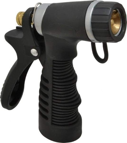 Value Collection - Garden Hose Insulated Pistol Nozzle - Zinc - Exact Industrial Supply