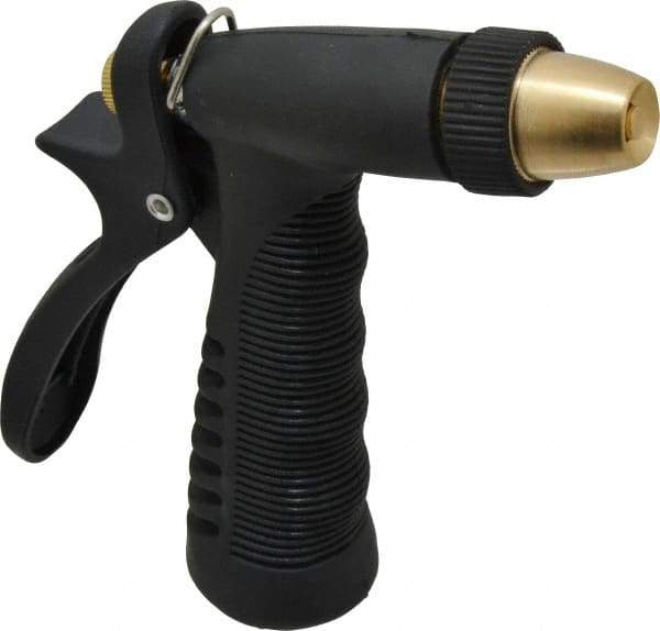 Value Collection - Garden Hose Insulated Pistol Nozzle - Zinc - Exact Industrial Supply