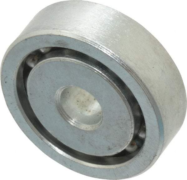 Value Collection - 1/4" Bore Diam, 1" OD, Open Unground Full Complement Radial Ball Bearing - 5/16" Wide, 1 Row, Round Bore, 484 Lb Dynamic Capacity - Exact Industrial Supply