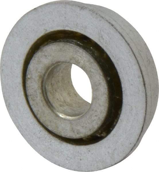 Value Collection - 5/16" Bore Diam, 7/8" OD, Open Unground Full Complement Radial Ball Bearing - With Flange, 1 Row, Round Bore, 341 Lb Dynamic Capacity - Exact Industrial Supply