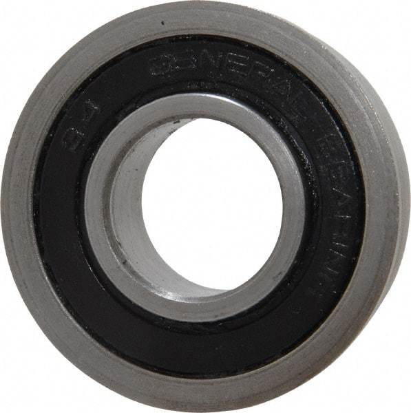 Value Collection - 3/4" Bore Diam, 1-5/8" OD, Double Seal Unground Retainer Type Radial Ball Bearing - With Flange, 1 Row, Round Bore, 1,171 Lb Dynamic Capacity - Exact Industrial Supply