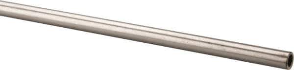 Value Collection - 6' Long, 1/4" OD, 304 Stainless Steel Tube - 0.035" Wall Thickness - Exact Industrial Supply