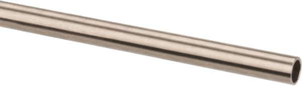 Value Collection - 6' Long, 1/2" OD, 304 Stainless Steel Tube - 0.049" Wall Thickness - Exact Industrial Supply