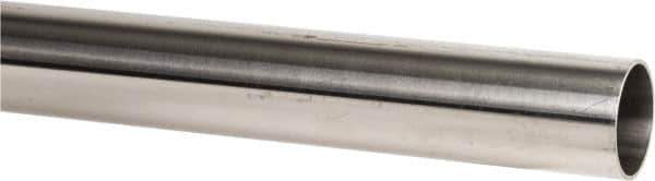 Value Collection - 6' Long, 1-1/2" OD, 304 Stainless Steel Seamless Tube - 0.065" Wall Thickness - Exact Industrial Supply