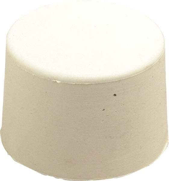 Vaughan Bushnell - 2" Face Diam, Grade Soft, White Soft Face Hammer Tip - Rubber - Exact Industrial Supply