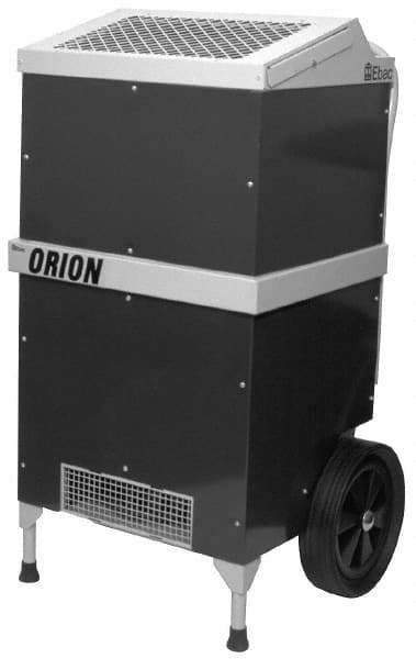 EBAC - 28+ Gal Saturation Capacity, 8 Amp, Portable Dehumidifier - 24" Wide x 44" High x 22" Deep, 108 Pint Volume Capacity, 3/4 hp - Exact Industrial Supply