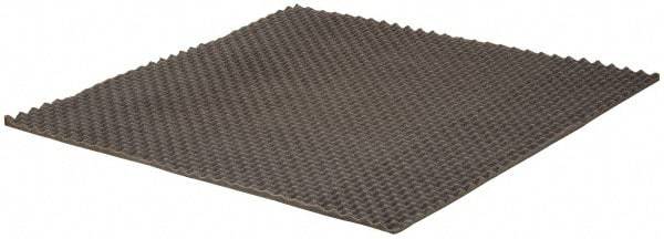 American Acoustical Products - 54" Long x 54" Wide x 1" Thick, Polyurethane Foam Sheet - ASTM Specification, Gray - Exact Industrial Supply