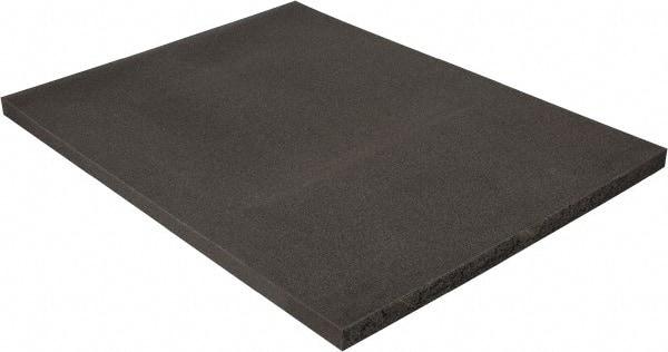 American Acoustical Products - 54" Long x 40" Wide x 2" Thick, Polyurethane Foam Sheet - ASTM Specification, Gray - Exact Industrial Supply