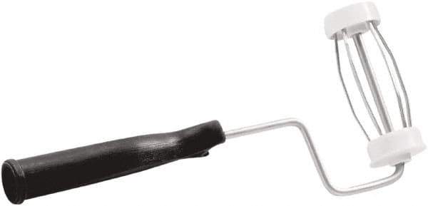Wooster Brush - 4" Wide x 11" Long Roller Frame - Metal Frame, Polypropylene Handle - Exact Industrial Supply
