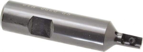 Carmex - 0.39" Cut Diam, 0.51" Max Depth of Cut, 3/4" Shank Diam, Indexable Thread Mill - Insert Style I/E, 12mm Insert Size, 1 Insert, Toolholder Style SR, 3.35" OAL - Exact Industrial Supply