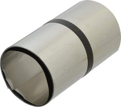 Made in USA - 1 Piece, 100 Inch Long x 6 Inch Wide x 0.003 Inch Thick, Roll Shim Stock - Stainless Steel - Exact Industrial Supply