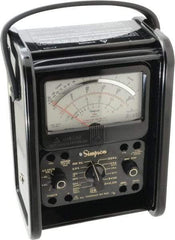 Simpson Electric - 12392, 1,000 VAC/VDC, Analog Manual Ranging Multimeter - 20 mOhm, Measures Voltage, Current, Resistance - Exact Industrial Supply