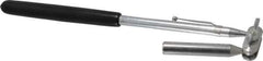 General - 8-3/4" Long Magnetic Retrieving Tool - 2 Lb Max Pull, 1/4" Head Diam, Nickel Plated Steel - Exact Industrial Supply