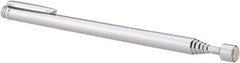 Mag-Mate - 25-1/2" Long Magnetic Retrieving Tool - 2 Lb Max Pull, 5-1/2" Collapsed Length, 5/16" Head Diam, Stainless Steel - Exact Industrial Supply