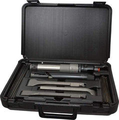 Ingersoll-Rand - 4,000 BPM, 1/4 NPT Inlet, Pneumatic Chiseling Hammer - 9 Inch Long, 368 LPM - Exact Industrial Supply