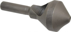 Weldon - 13/16" Head Diam, 1/4" Shank Diam, 90° High Speed Steel Countersink - Exact Industrial Supply