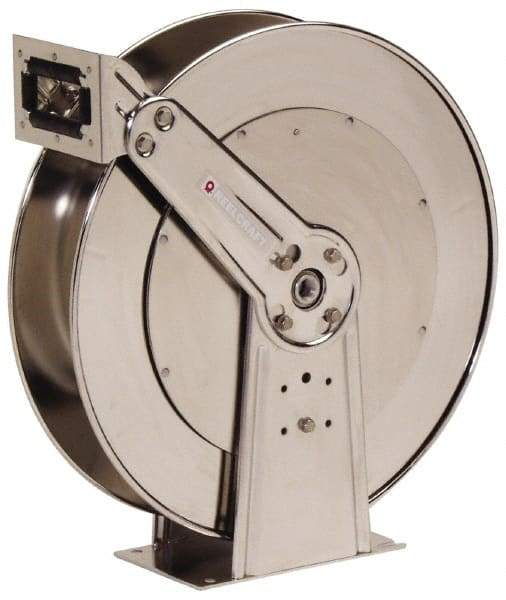 Reelcraft - 50' Spring Retractable Hose Reel - 1,250 psi, Hose Not Included - Exact Industrial Supply