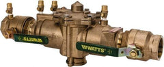 Watts - 2 Thread, Backflow Preventer Valve - Lead-Free, Use with Potable Water Applications - Exact Industrial Supply