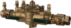 Watts - 1-1/4 Thread, Backflow Preventer Valve - Lead-Free, Use with Potable Water Applications - Exact Industrial Supply