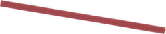 Value Collection - Triangle, Synthetic Ruby, Midget Finishing Stick - 50mm Long x 2mm Wide, Fine Grade - Exact Industrial Supply