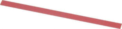 Value Collection - Flat, Synthetic Ruby, Midget Finishing Stick - 50mm Long x 3mm Wide x 0.3mm Thick, Fine Grade - Exact Industrial Supply