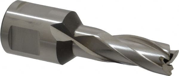 Hougen - 7/16" Diam x 1" Deep High Speed Steel Annular Cutter - Exact Industrial Supply