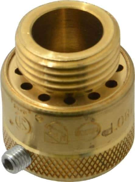 Watts - 125 Max psi, Brass, Hose Connection Vacuum Breaker - EPDM Seal, Stainless Steel Spring, FIP X Hose End Connections - Exact Industrial Supply