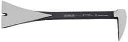 Stanley - 8" OAL Molding Pry Bar - 1-3/4" Wide, Steel - Exact Industrial Supply