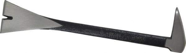 Stanley - 10" OAL Molding Pry Bar - 1-3/4" Wide, Steel - Exact Industrial Supply