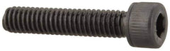 Value Collection - #5-44 UNF Hex Socket Drive, Socket Cap Screw - Alloy Steel, Black Oxide Finish, Fully Threaded, 5/8" Length Under Head - Exact Industrial Supply