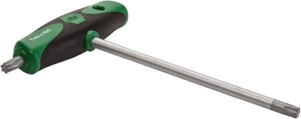 Wiha - T40 Torx Key - T-Handle Cushion Grip - Exact Industrial Supply