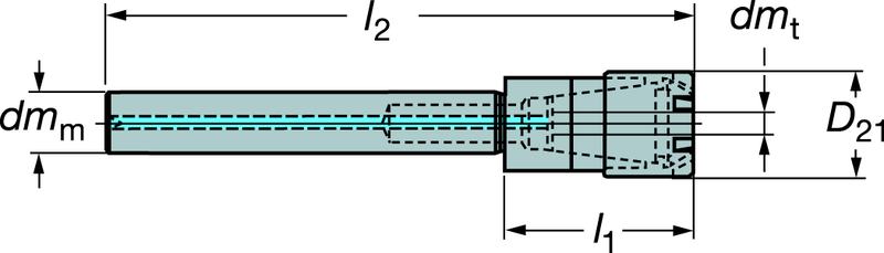 393141611150 CHUCK EXTENSION - Exact Industrial Supply