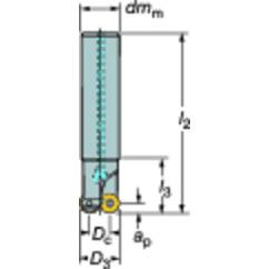 RA300-038O32-13H Round Insert Cutter - Exact Industrial Supply