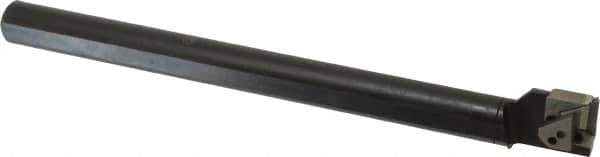 APT - 1-1/16" Min Bore Diam, 10" OAL, 3/4" Shank Diam, Indexable Boring Bar - TPG Insert, Screw or Clamp Holding Method - Exact Industrial Supply