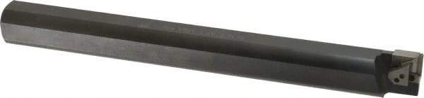 APT - 1-1/2" Min Bore Diam, 11-1/2" OAL, 1-1/4" Shank Diam, Indexable Boring Bar - TPG Insert, Screw or Clamp Holding Method - Exact Industrial Supply