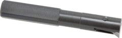 APT - 1/2" Min Bore Diam, 3" OAL, 1/2" Shank Diam, Indexable Boring Bar - 1-1/2" Max Bore Depth, TPG 221 Insert, Screw Holding Method - Exact Industrial Supply