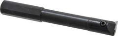 APT - 5/8" Min Bore Diam, 4-3/4" OAL, 5/8" Shank Diam, Indexable Boring Bar - 3" Max Bore Depth, TPG 221 Insert, Screw Holding Method - Exact Industrial Supply